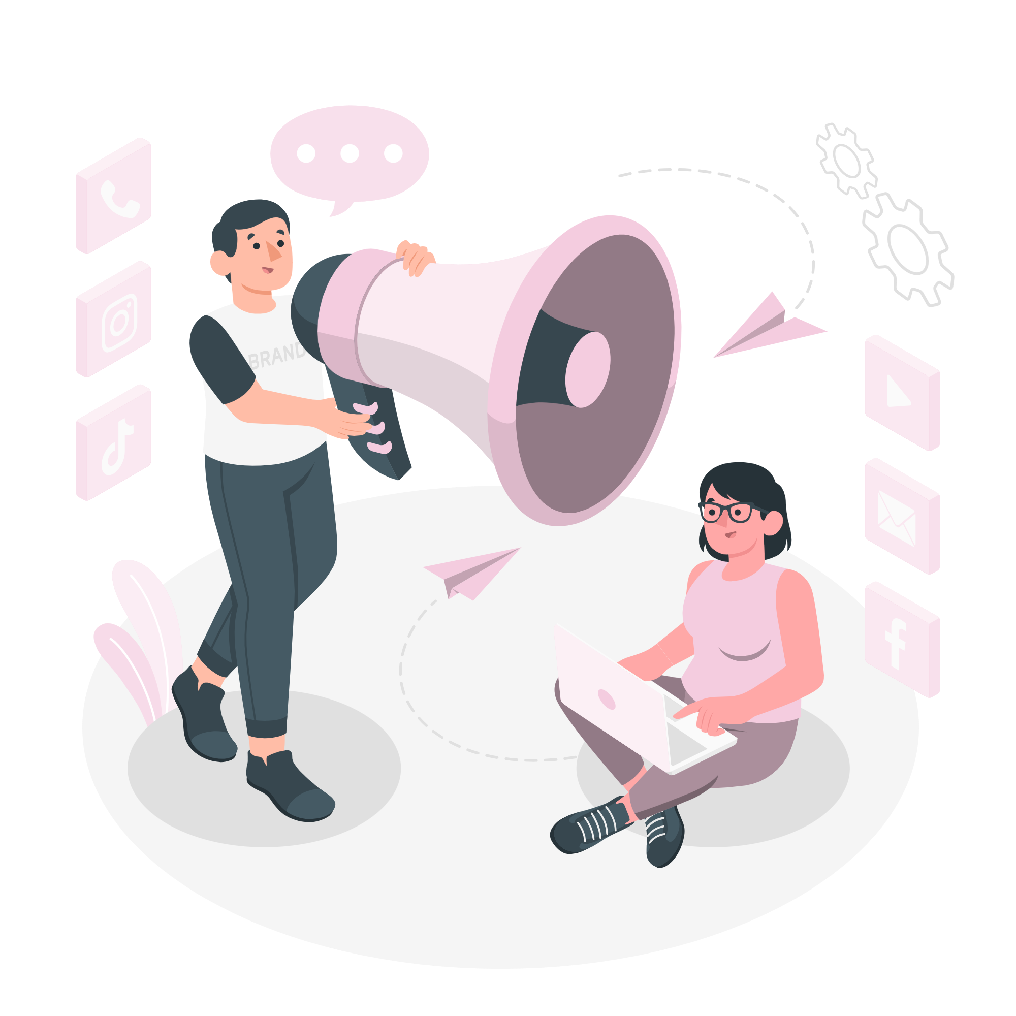 Contact Illustration